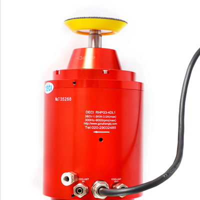 DECI 1.3kw 380V 9000rpm MTC Water Cooled Spindle Motor for Metal and Non-Metal Polishing