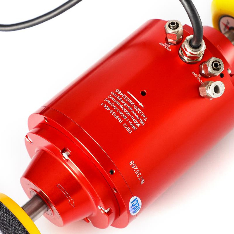 300HZ Frequency Water Cooled Polishing Spindle Motor 1.6kw 9000rpm for CNC Machine