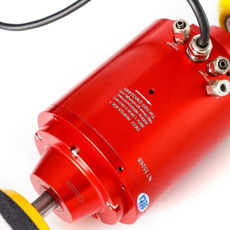 DECI 9000rpm water cooled polishing machine tool spindle motor