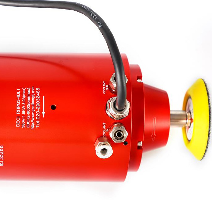 DECI 9000rpm water cooling polishing spindle motor