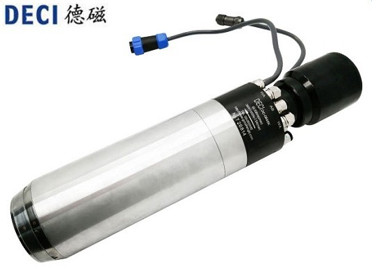 DECI motorized spindle motor 380V 220V 3.7KW ATC for CNC Router iso20 40000rpm for grinder machine