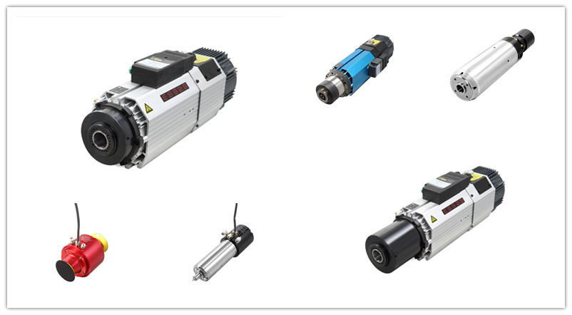 DECI HSK spindle motor 2.5kw atc spindle with encoder Water Cooling er engraving machine spindle motor