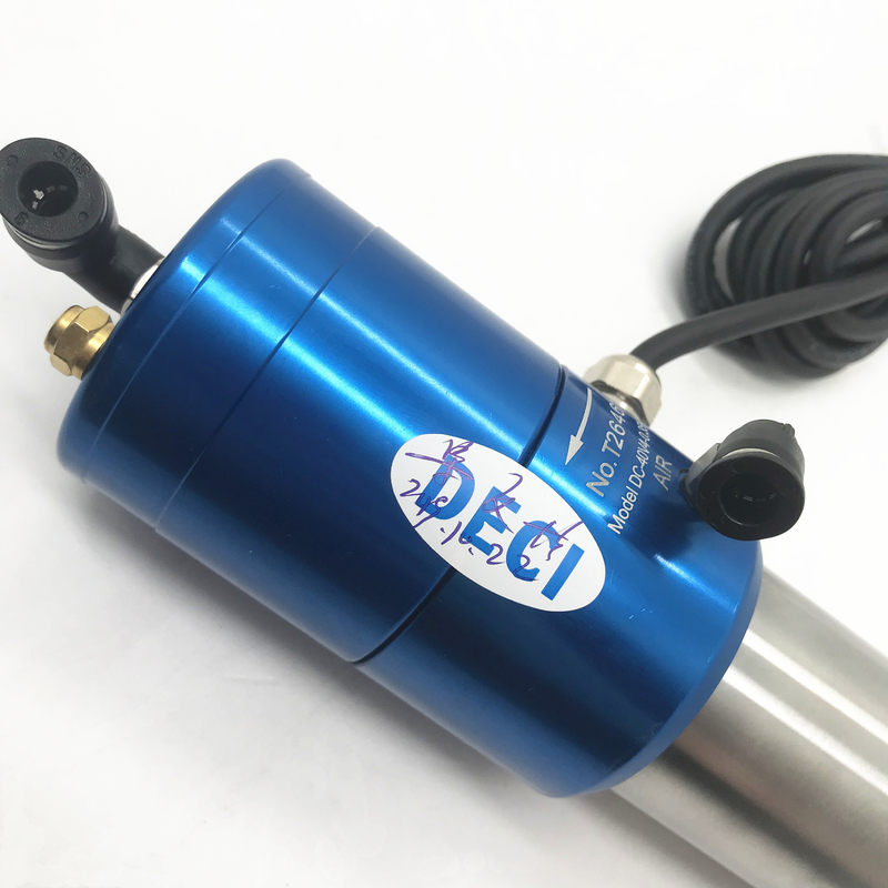 DECI 60000rpm 350W 120V air cooling atc high speed machine tool spindle motor for cnc router drilling and ATC milling machine