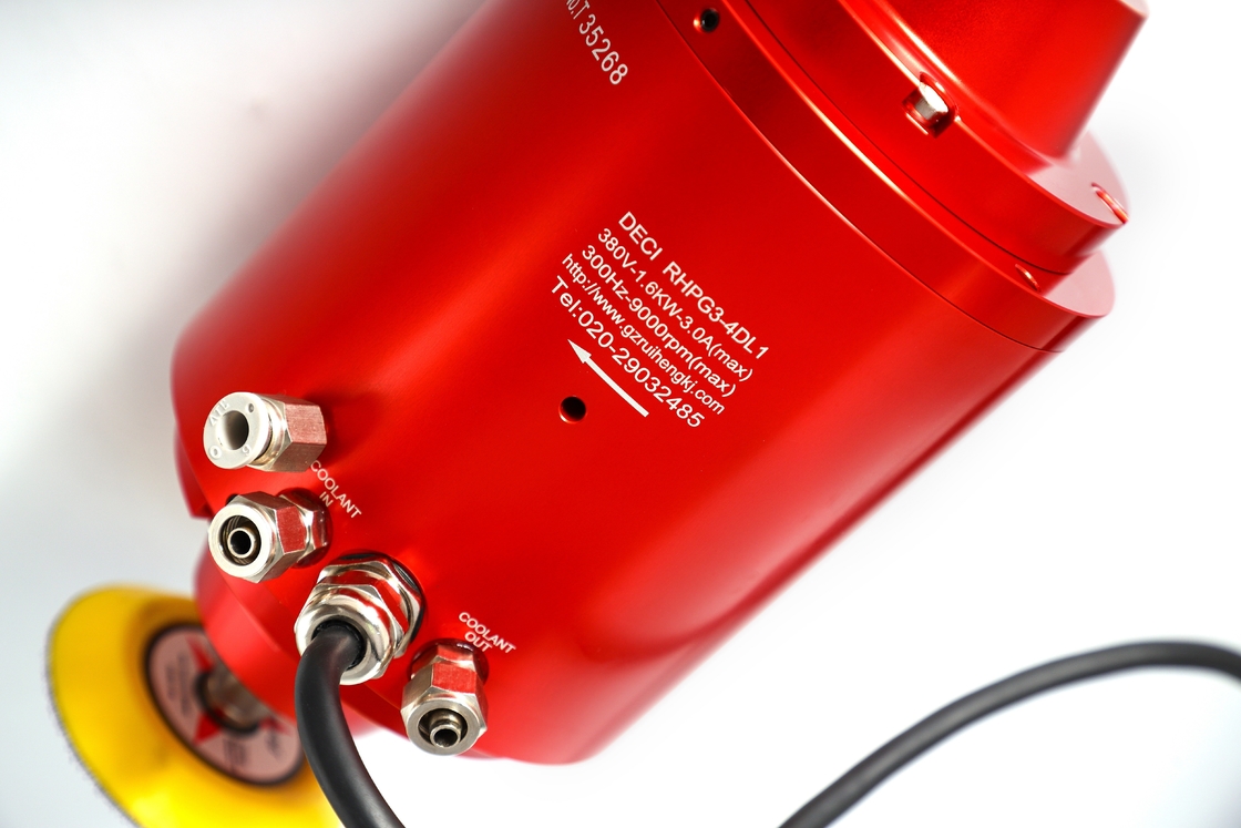 DECI DC-RHPG3 1.6kw 380V 9000rpm MTC polishing spindle motor high quality rate spindle