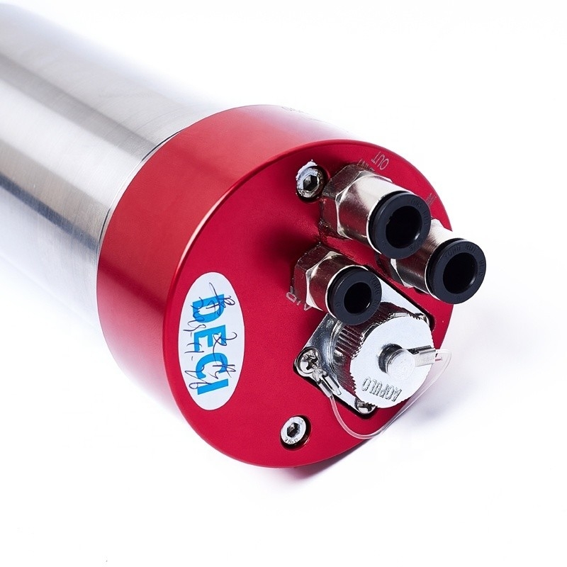 DECI high speed CNC router lathe water cooled machine tool spindle motor for metal cutting milling machines ER11 elastic collet