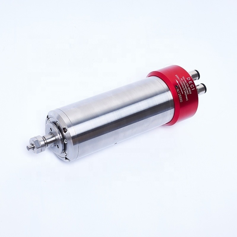 DECI high speed CNC router lathe water cooled machine tool spindle motor for metal cutting milling machines ER11 elastic collet