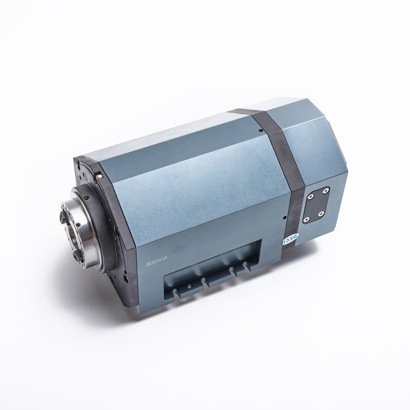 DECI High Rotation Accuracy Water cooling Metal Milling Spindle 15 Kw Spindle  Automatic Tooling Exchange Base flange Spindle