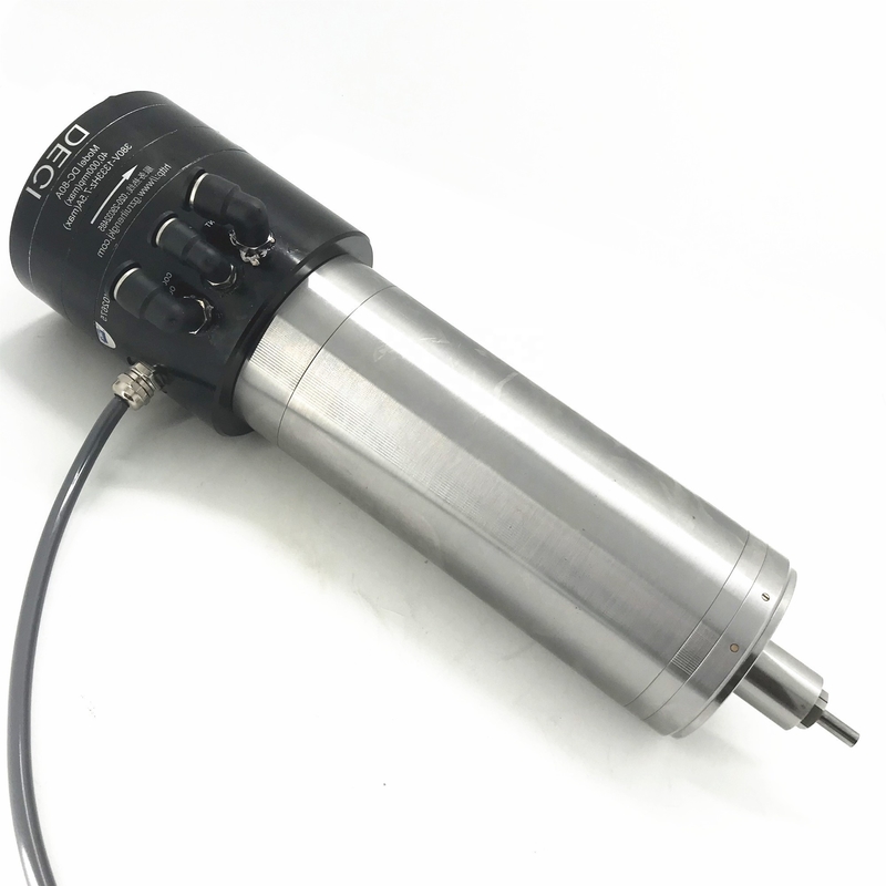 DECI best selling ATC water cooled machine tool spindle motor 40000rpm  1333Hz for cnc milling machine 6mm collet clip spindle