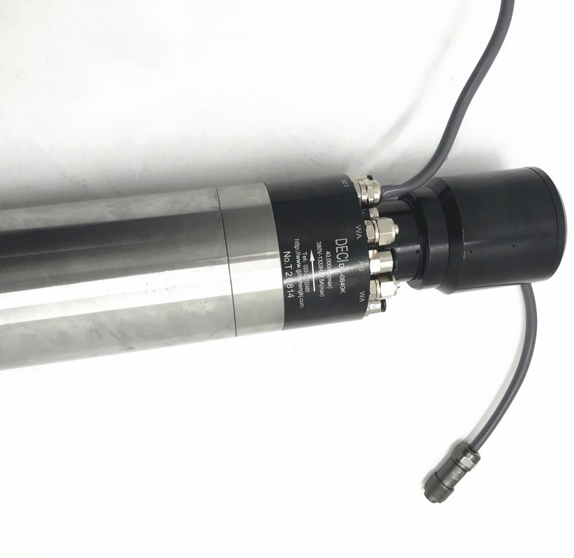 DECI 2.5kw 3.7KW 4KW ISO20 atc water cooled spindle motor engraving and milling 40000rpm CNC spindel for metal materials