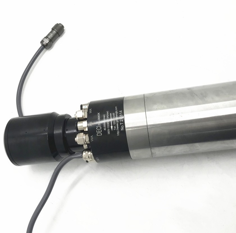 DECI 2.5kw 3.7KW 4KW ISO20 atc water cooled spindle motor engraving and milling 40000rpm CNC spindel for metal materials