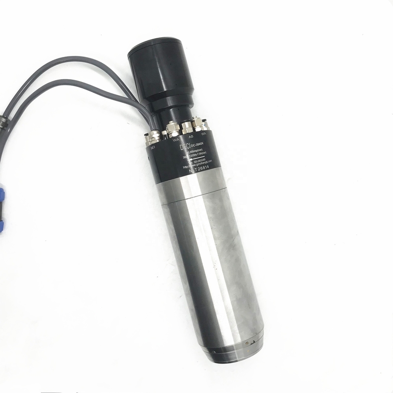 Motor Drive DECI 2.5kw 3.7KW 4KW ISO20 ATC Water Cooled Spindle for Metal Materials
