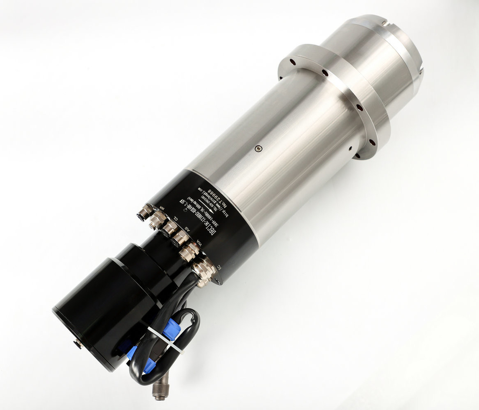 DECI HSK40E Spindle Motors HSK ER25 30000rpm  Electric Spindle HSK 380V PMSM 12.5KW 120mm CNC lathe machine engraving milling