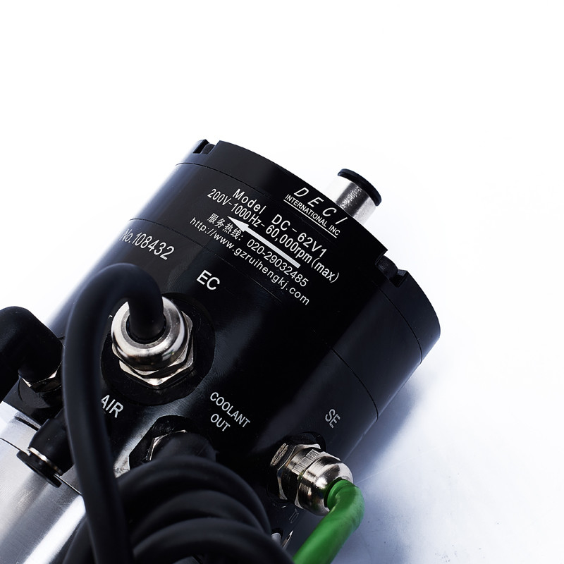 DECI ISO10 ATC Electric Spindles Motors 2.2KW 6000RPM 1000HZ 220V Automatic high precision drilling milling tapping CNC