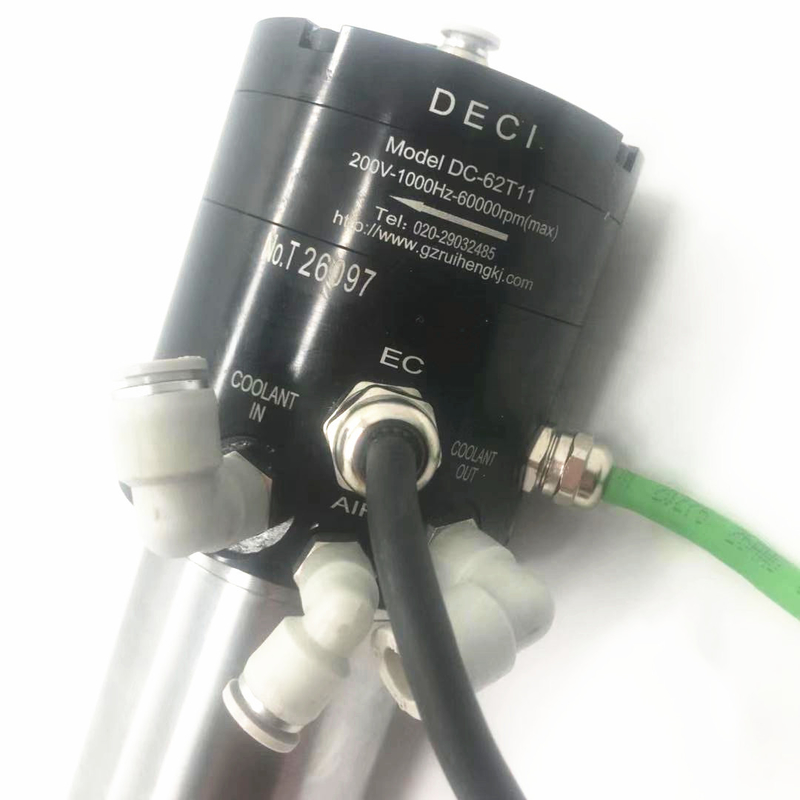 DECI T11 ATC Electric Spindles Motors PMSM 2.7KW 6000RPM 1000HZ 220V Automatic high precision drilling milling tapping CNC