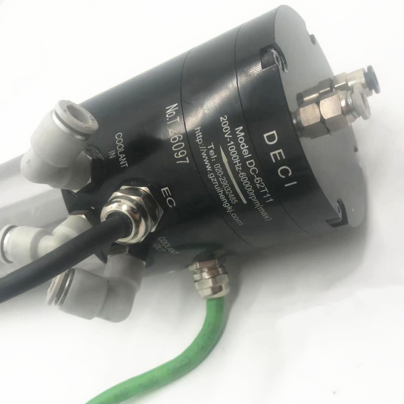 DECI T11 ATC Electric Spindles Motors PMSM 2.7KW 6000RPM 1000HZ 220V Automatic high precision drilling milling tapping CNC