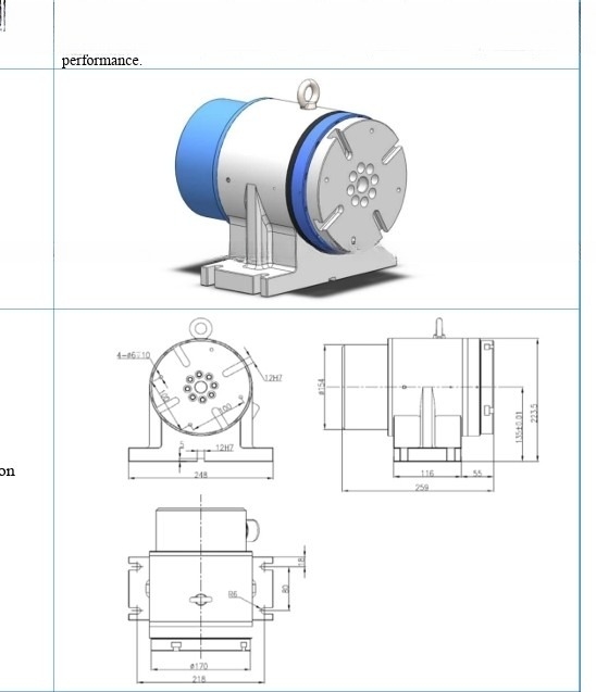 New 5-axis Rotary Table series High precision High Torque Low noise Stability DECI cnc machinning