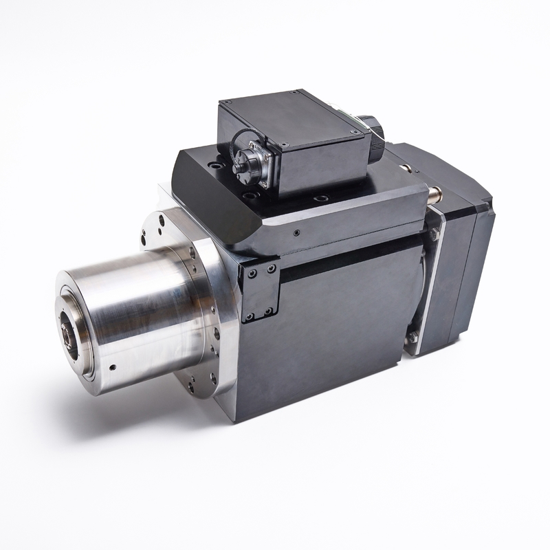 DECI High Accuracy Water cooling Metal Milling Spindle 15 Kw 12.2 Torque HSK63F 57A Motor  ATC Base flange Spindle