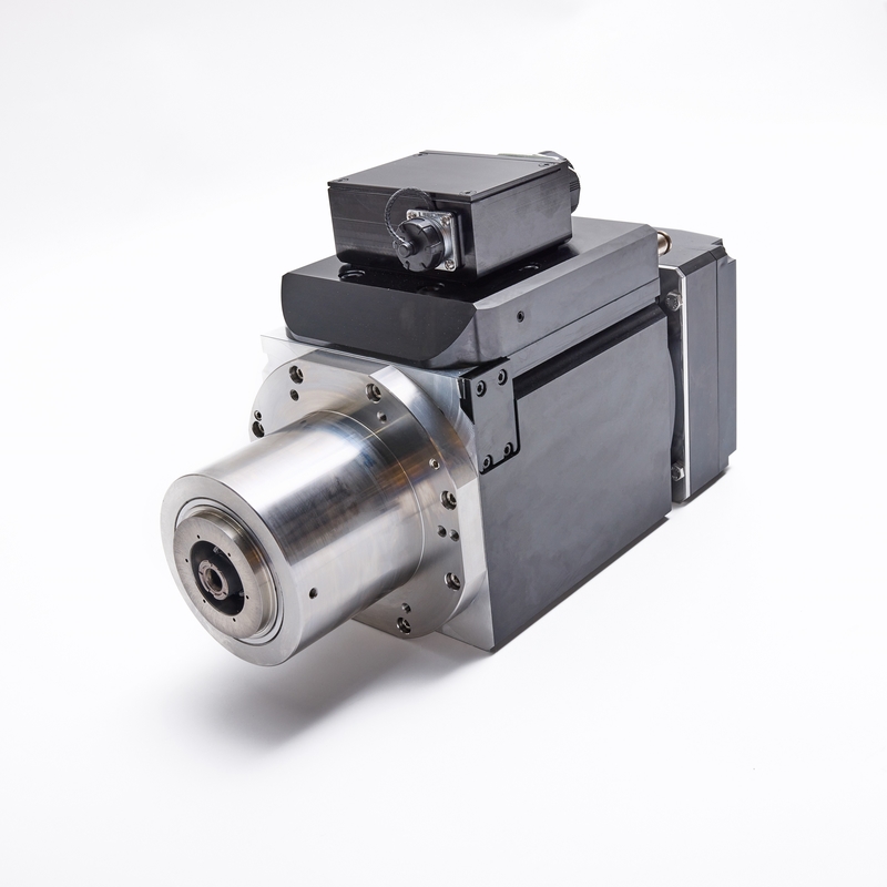 DECI High Accuracy Water cooling Metal Milling Spindle 15 Kw 12.2 Torque HSK63F 57A Motor  ATC Base flange Spindle