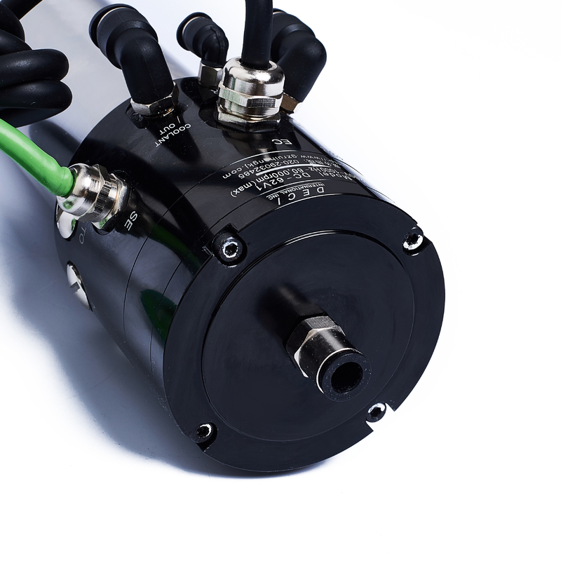 DECI high precision ISO10 Tool Spindle water cooling 60000rpm 220V 1.8KW motor ER11 machine tool milling spindle motor