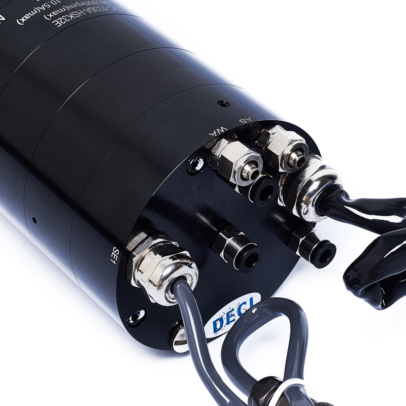 ATC 100mm Spindle Motor 6KW 40000RPM HSK E32 for Engraving Milling ceramic sapphire glass silicon carbide titanium alloy