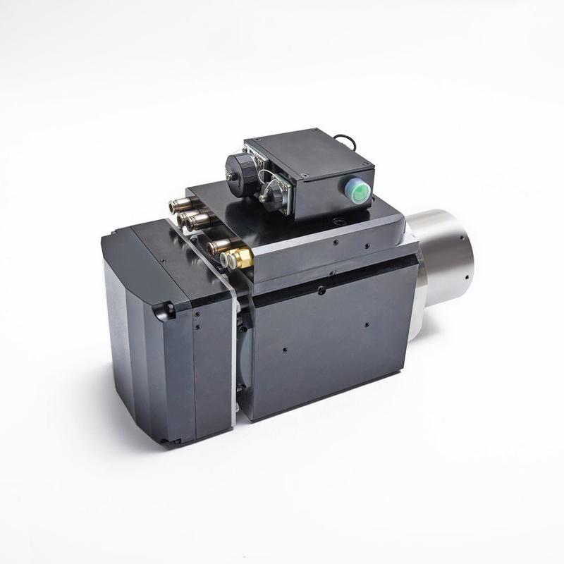 HSK F63 Spindle Motor 15 Kw HSK63F 57A ATC 5-axis High Speed Electric Spindle unit 24000rpm flange  CNC Metal milling machine